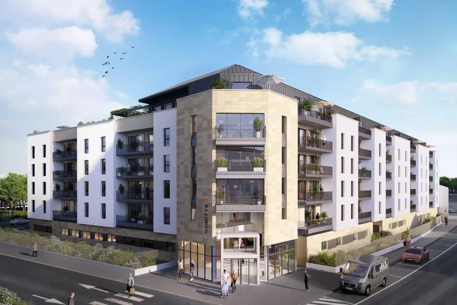 Image 3D de la résidence senior Domitys Brive-la-Gaillarde