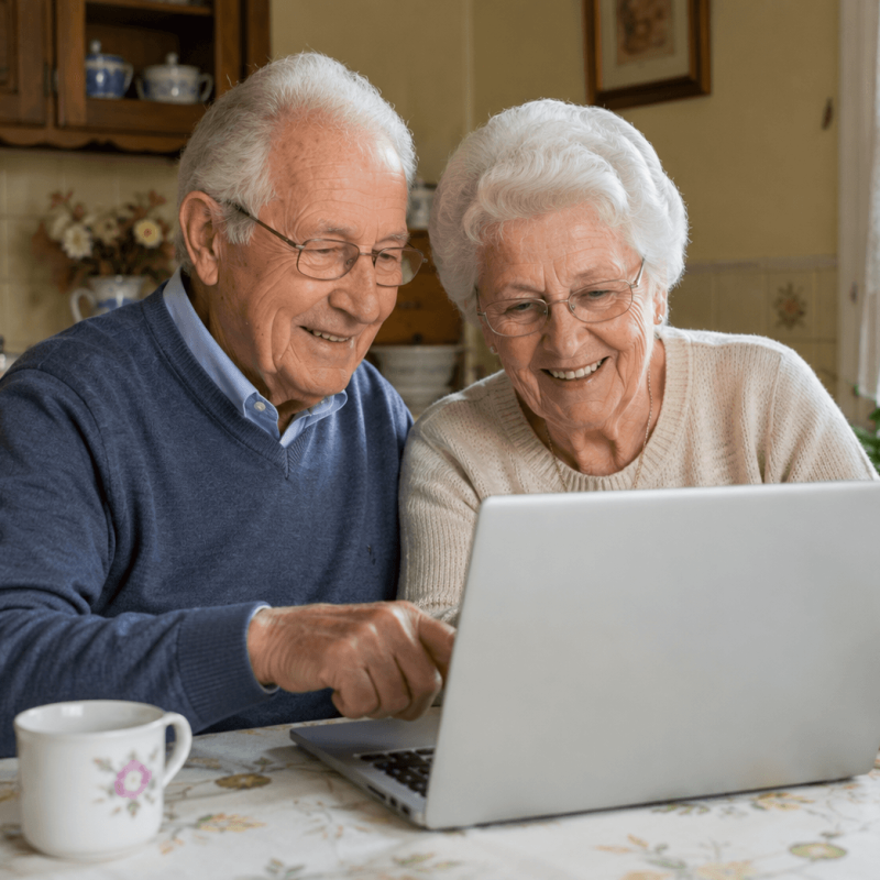 couple senior comparatif résidence senior