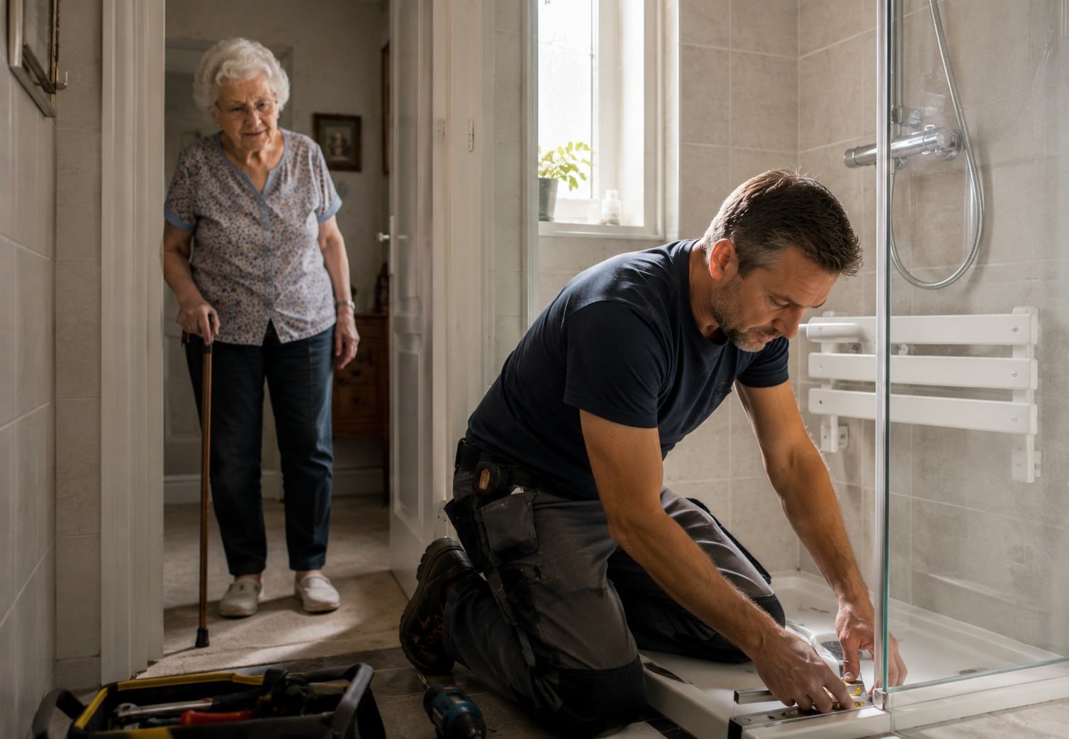 travaux sdb prime adapt senior